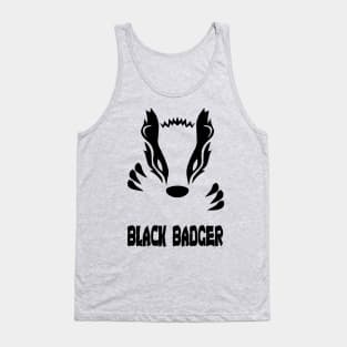 Black Badger Tank Top